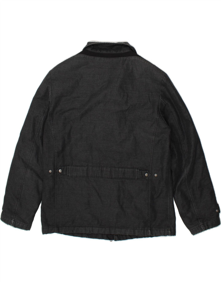 GEOX Herren Respira Mantel UK 44 2XL Grau Polyester