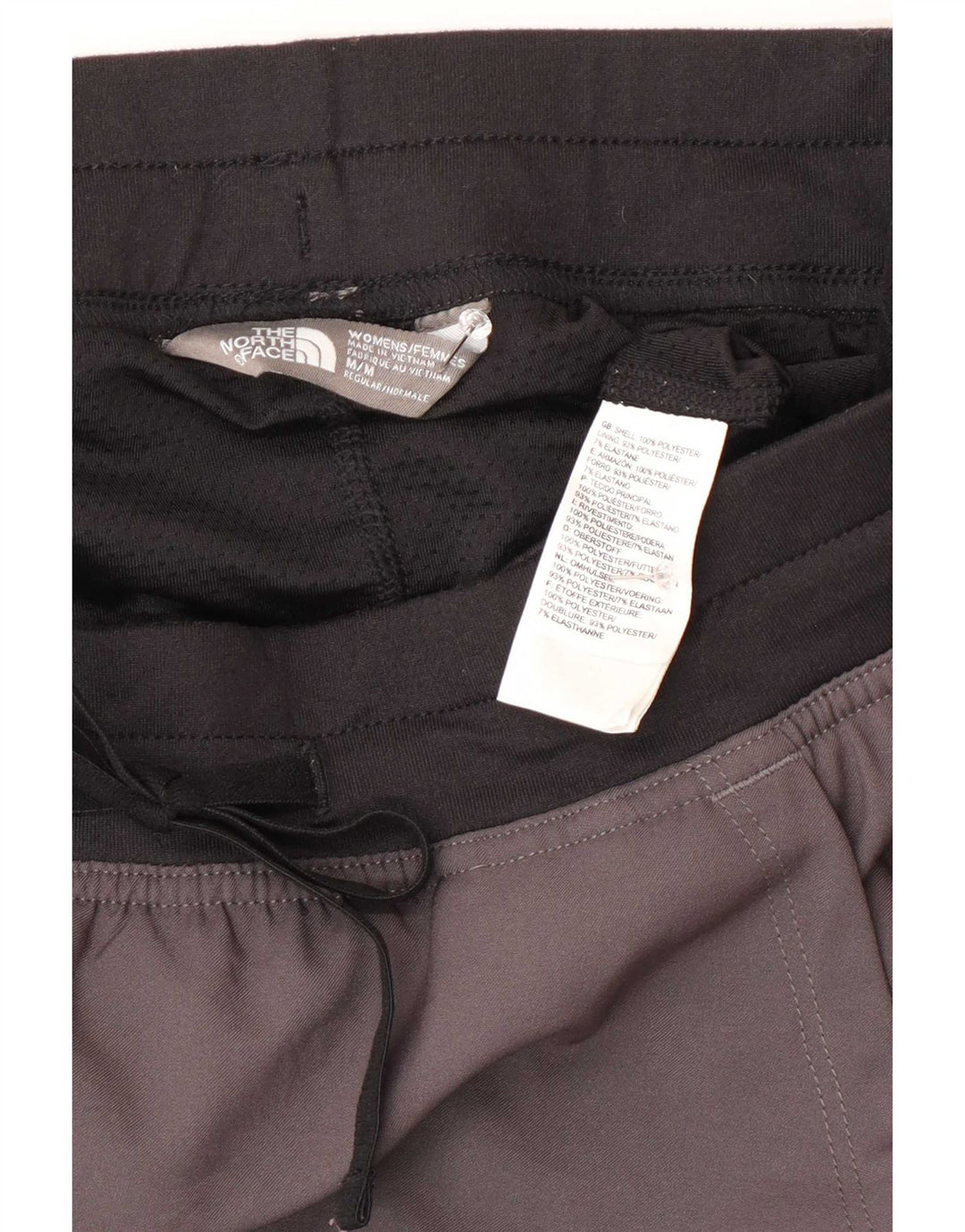The North Face Damen Skort UK 14 Mittelgraues Colourblock-Polyester