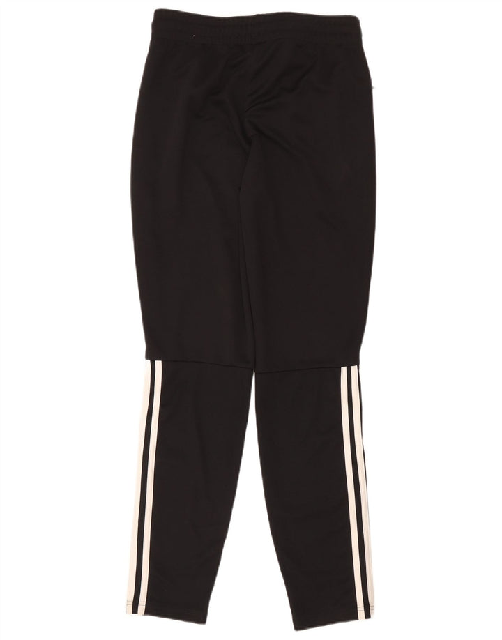 Adidas Damen Trainingshose UK 8/10 Small Schwarz Polyester