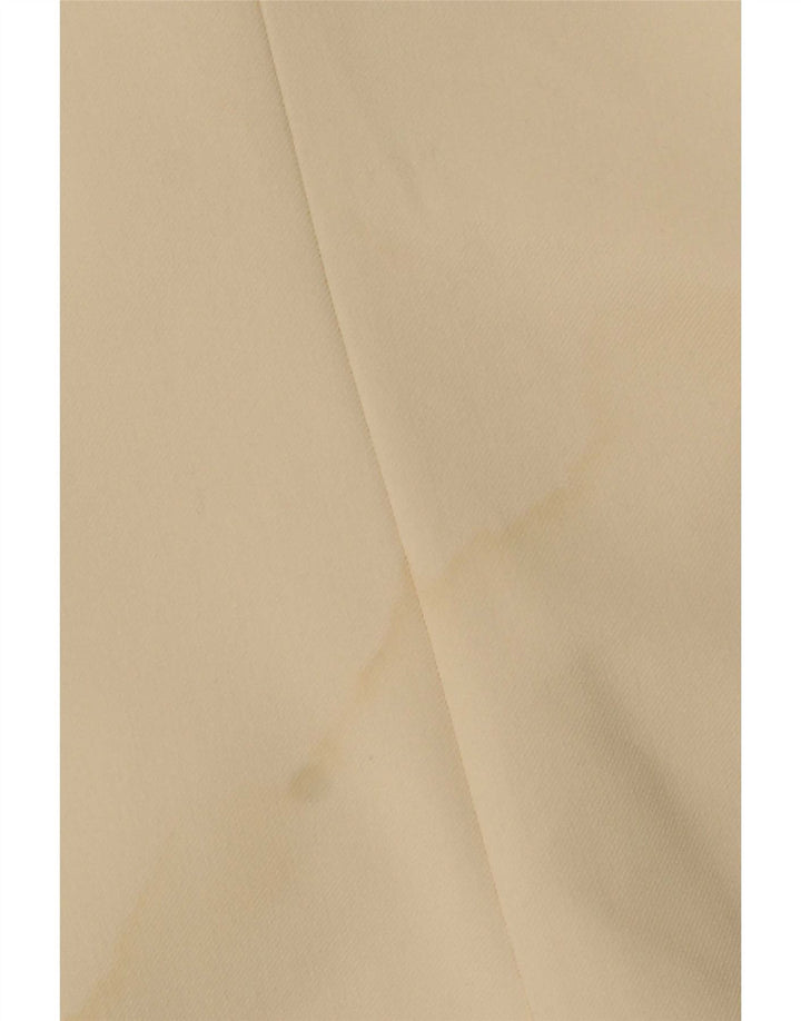 Zweireihiger Blazer für Damen von Zara, Gr. 14, XL, gebrochenes Weiß, Polyester