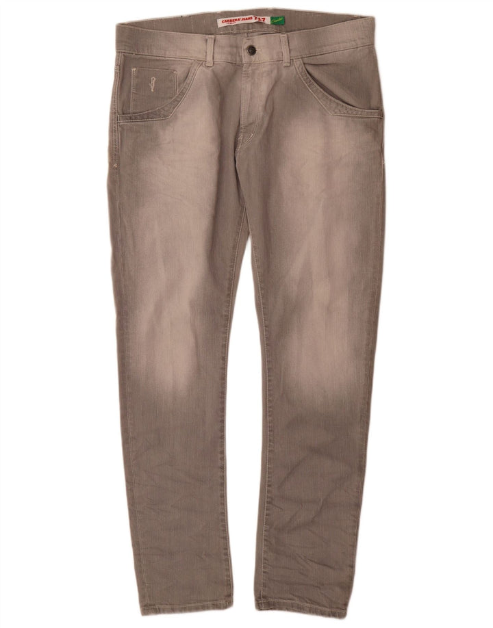 Carrera Herren 717 Slim Jeans W38 L33 Graue Baumwolle