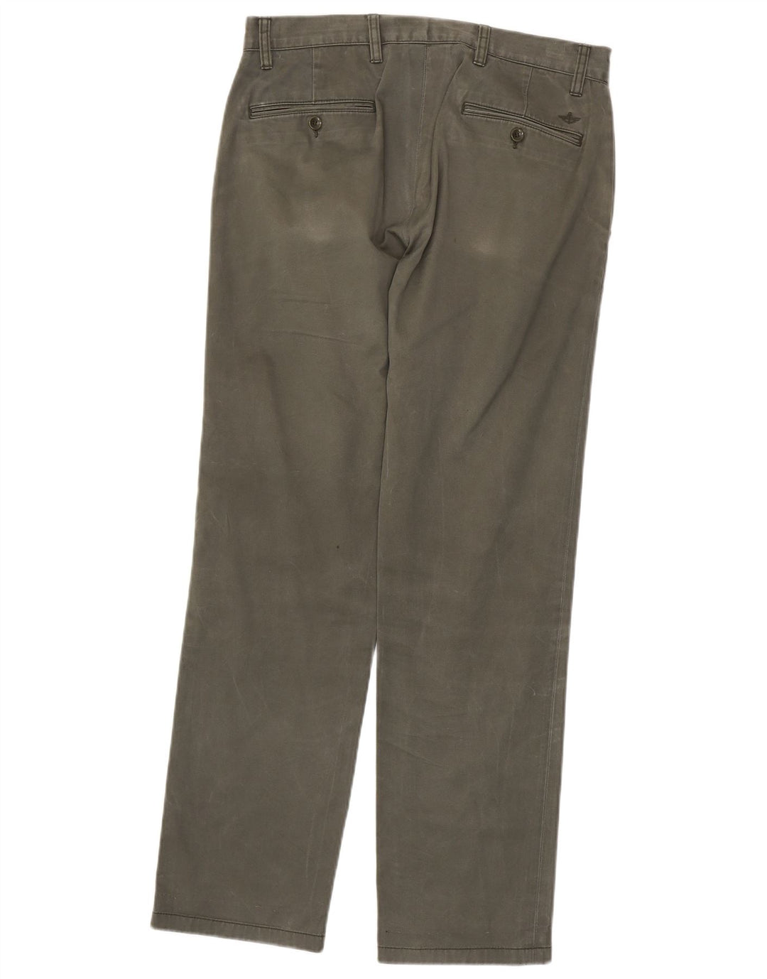 DOCKERS Herren Slim Fit Chinohose W32 L32 Khaki Baumwolle
