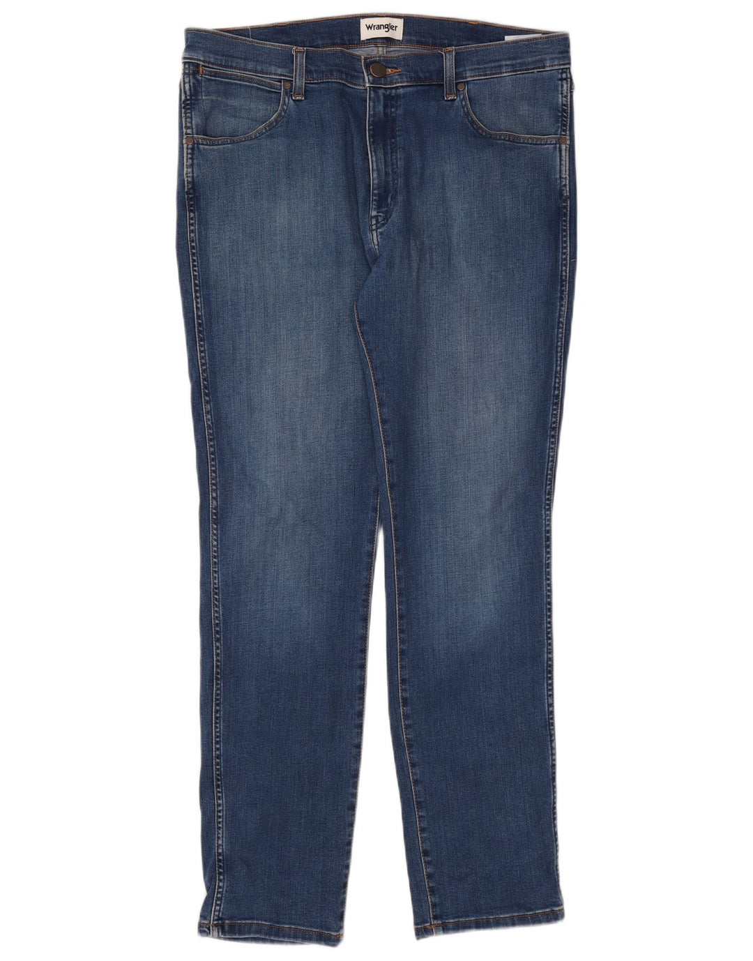 Wrangler Herren Larston Slim Jeans W36 L32 Blaue Baumwolle