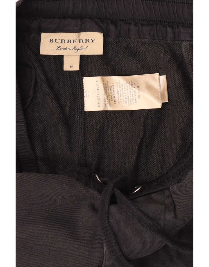 Burberry Damen-Trainingshose, Jogginghose, mittelschwarz, Baumwolle