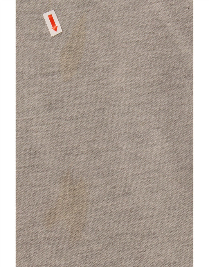 Nike Herren Poloshirt UK 44/46 Große graue Baumwolle