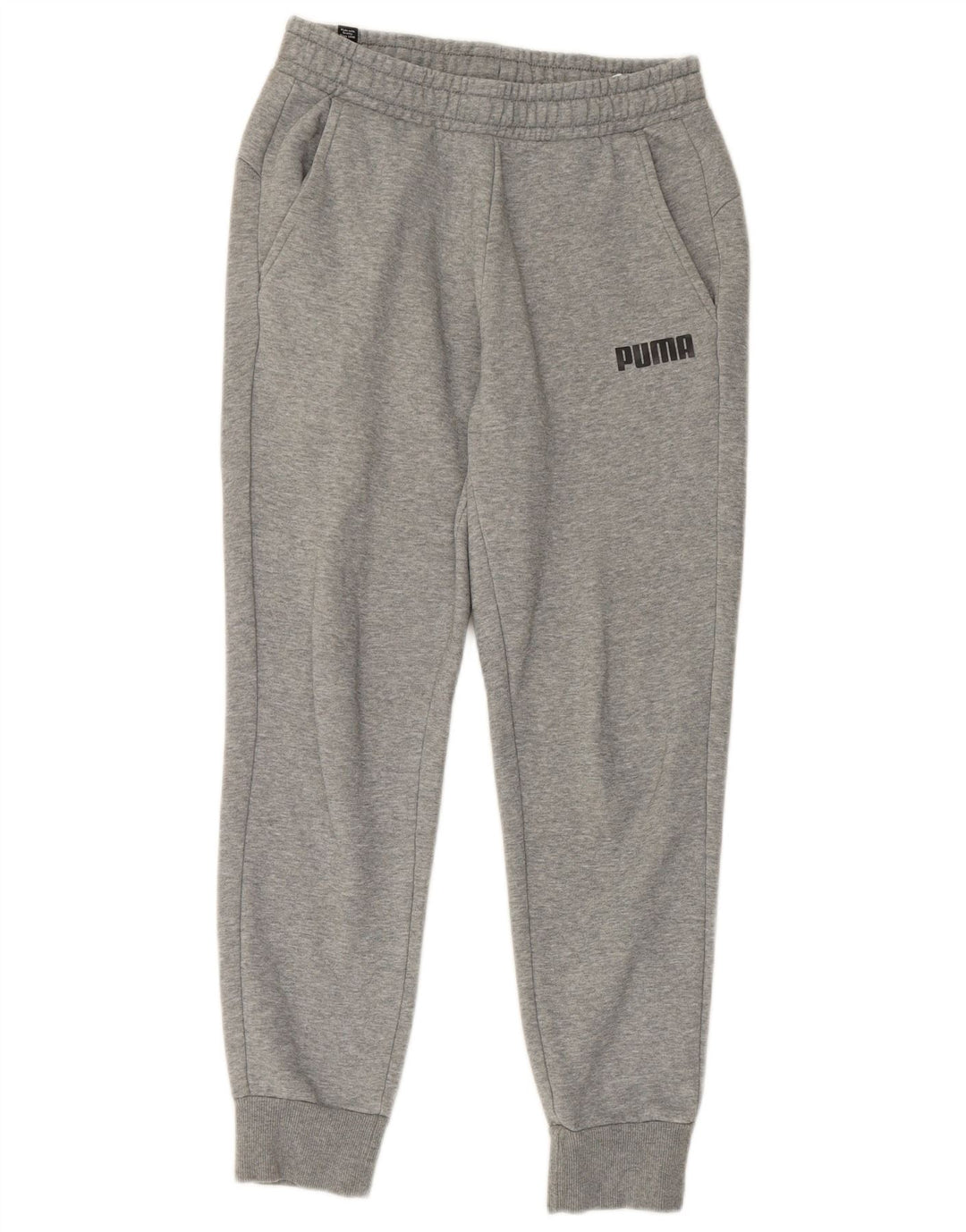 PUMA Herren-Trainingshose, Jogginghose, Größe S, Grau, Baumwolle