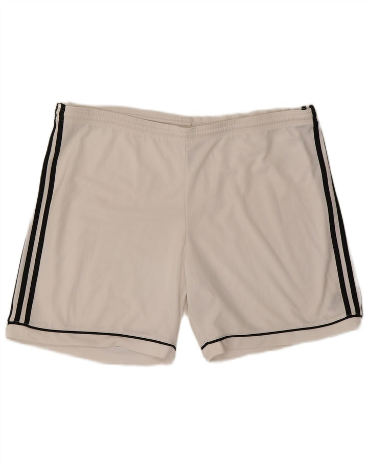 Adidas Herren Climalite Sport Shorts XL Weiß Polyester