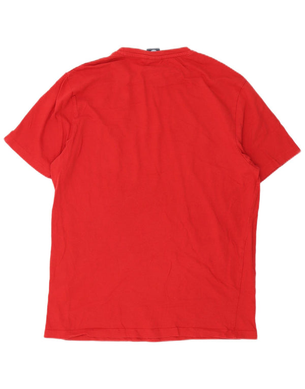 North Sails Herren-T-Shirt aus mittelroter Baumwolle