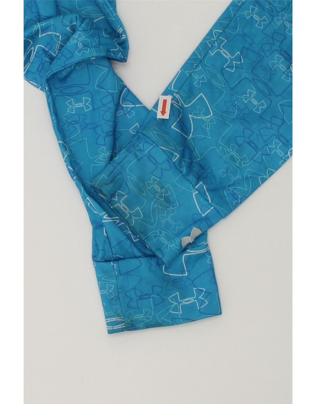 UNDER ARMOUR Girls Hoodie Jumper 12-13 Years Medium Blue Polyester | Vintage Under Armour | Thrift | Second-Hand Under Armour | Used Clothing | Messina Hembry 