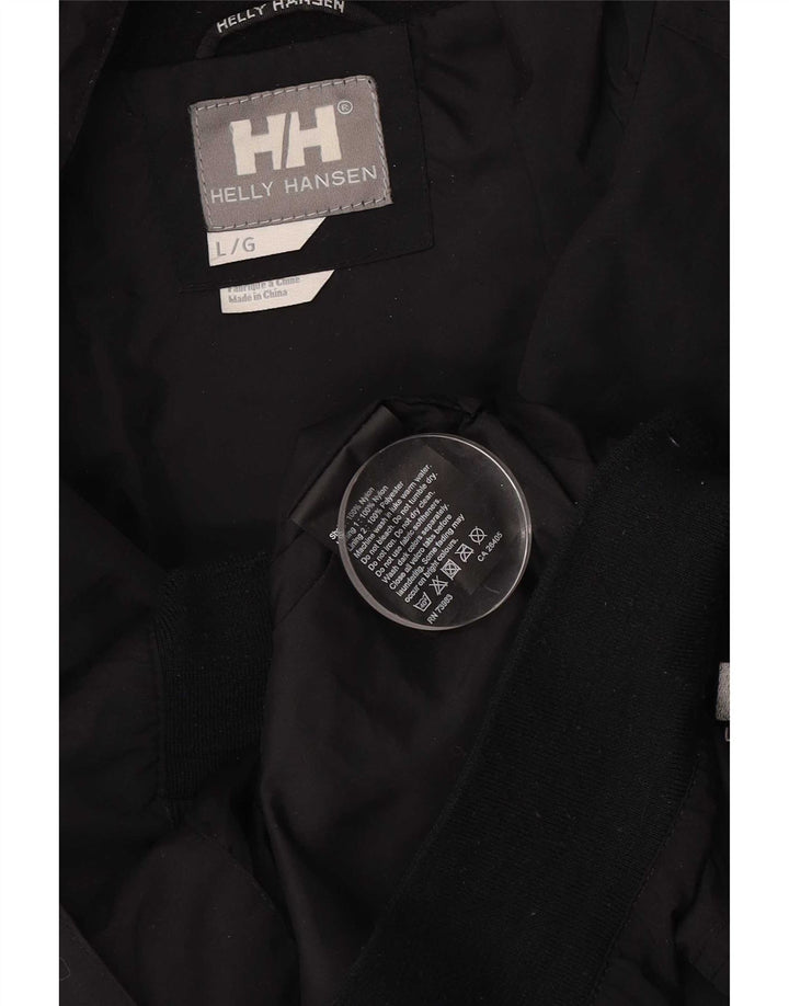 Helly Hansen Herren Bomberjacke UK 40 Large Schwarz Nylon