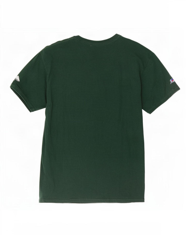 Champion Herren-T-Shirt mit Grafik, mittelgrüne Baumwolle