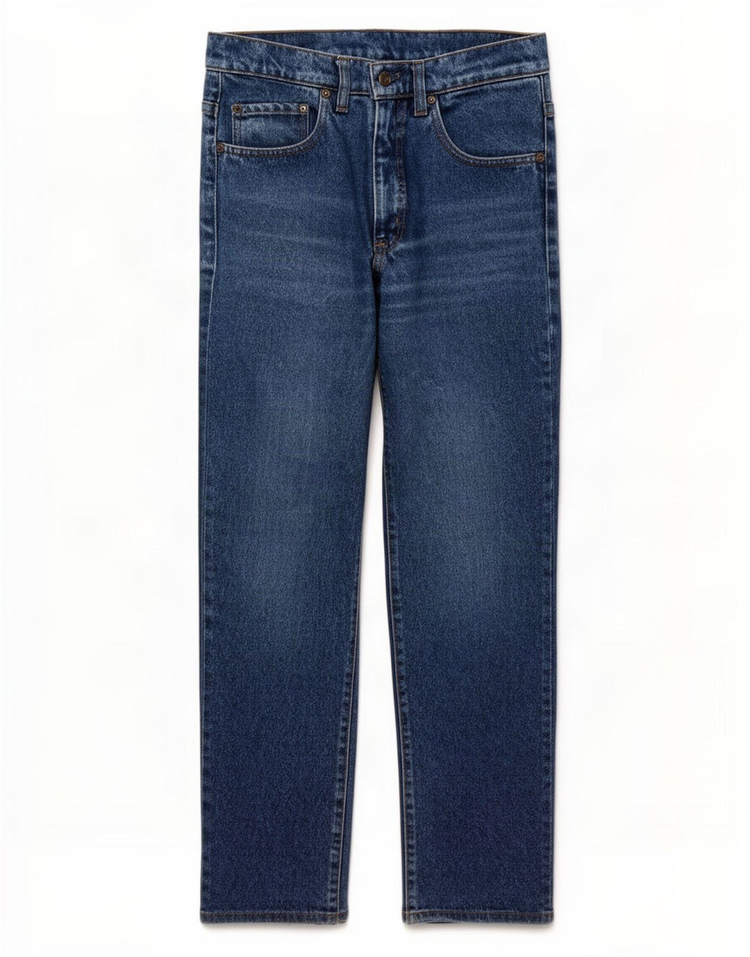 Levi's Damen Straight Jeans W26 L27 Blaue Baumwolle