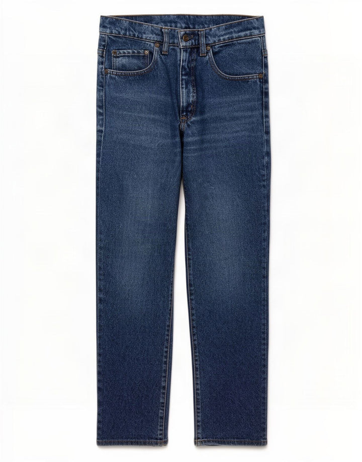 Levi's Damen Straight Jeans W26 L27 Blaue Baumwolle