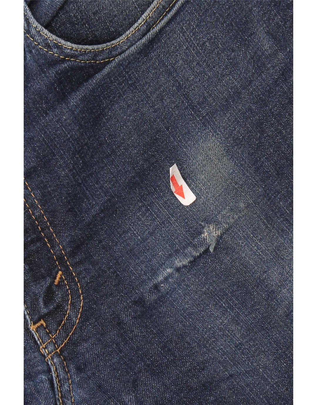 Levi's Herren 514 Straight Jeans W32 L30 Marineblaue Baumwolle
