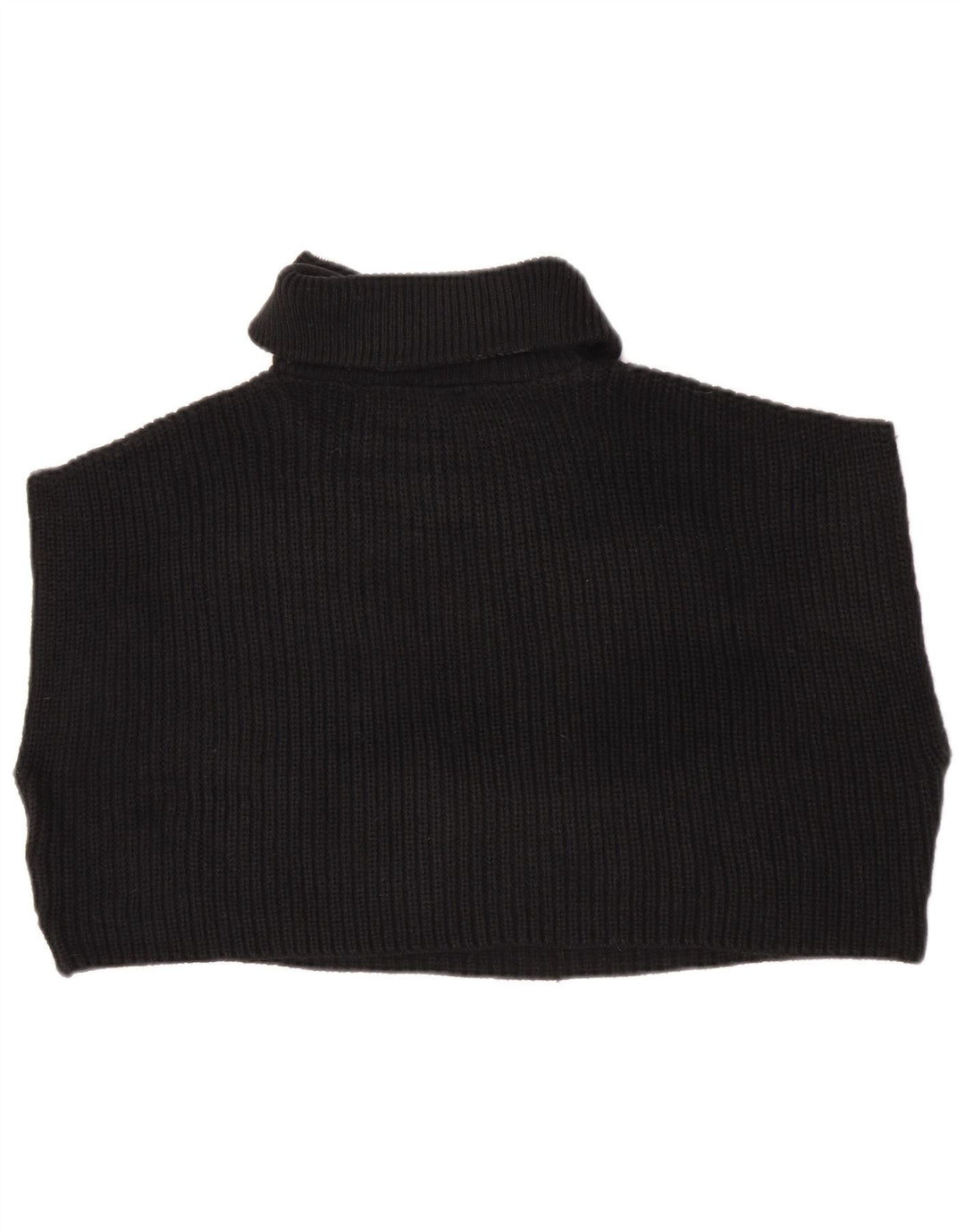 Zara Damen-Tanktop, übergroß, bauchfrei, mit Reißverschluss, Ausschnitt, Gr. 14, mittelschwarz