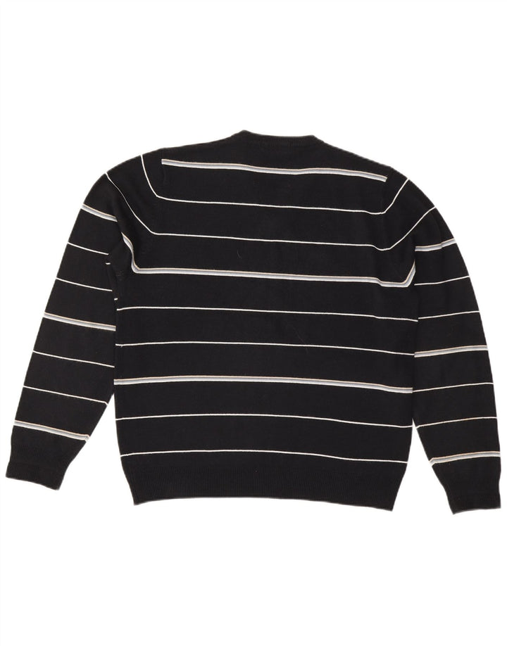 Marks & Spencer Herren Blue Harbour Pullover mit V-Ausschnitt Mittelblau