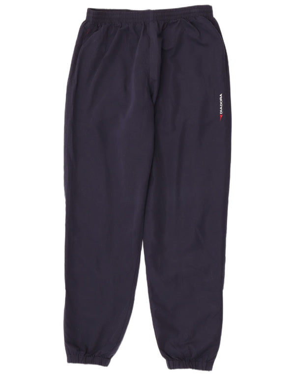 Diadora Herren-Trainingshose, Jogginghose, XL, Marineblau, Polyester
