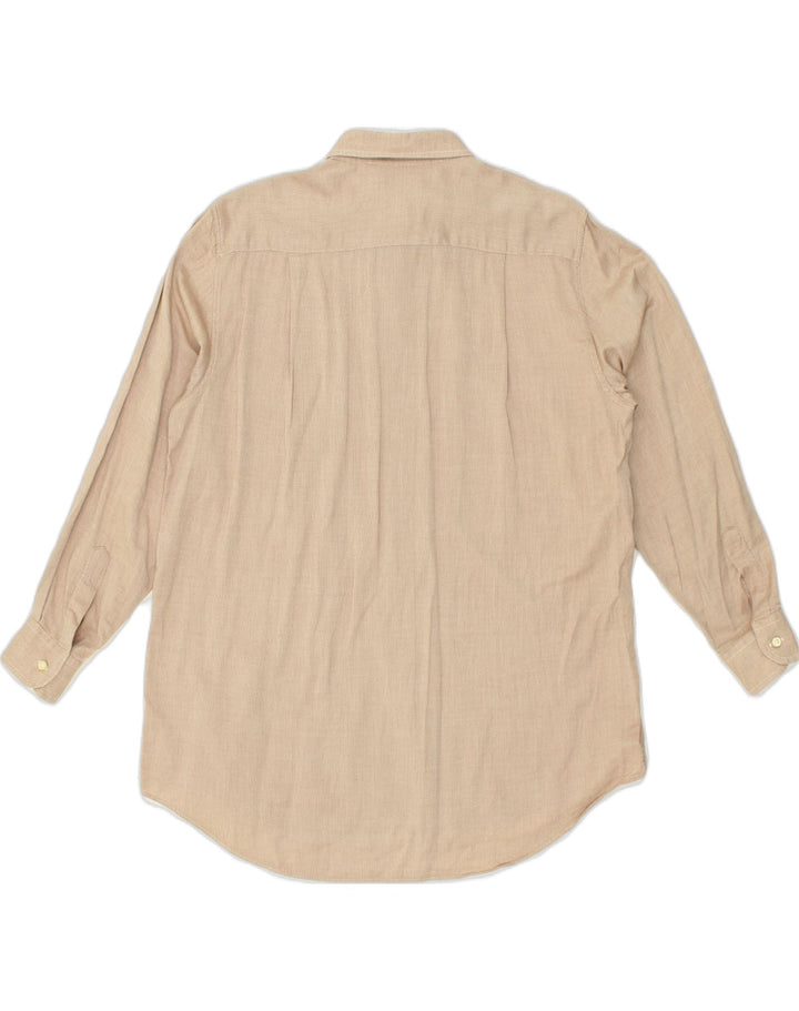 VINTAGE Womens Shirt EU 44 XL Beige Cotton | Vintage Vintage | Thrift | Second-Hand Vintage | Used Clothing | Messina Hembry 