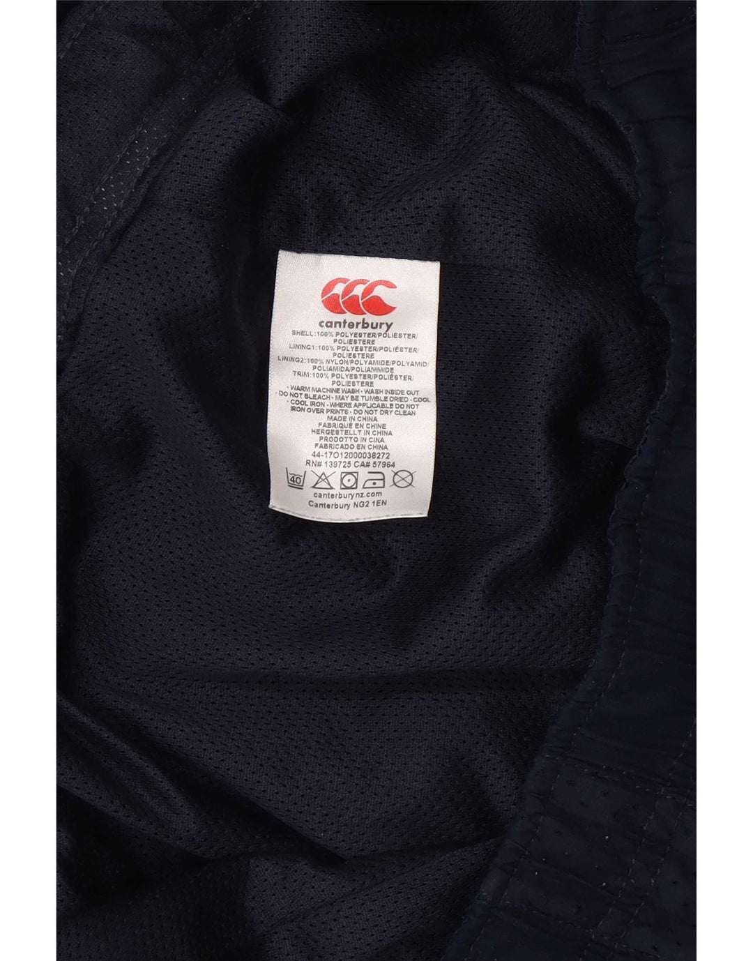 Canterbury Herren-Trainingshose XL, Marineblau, Polyester