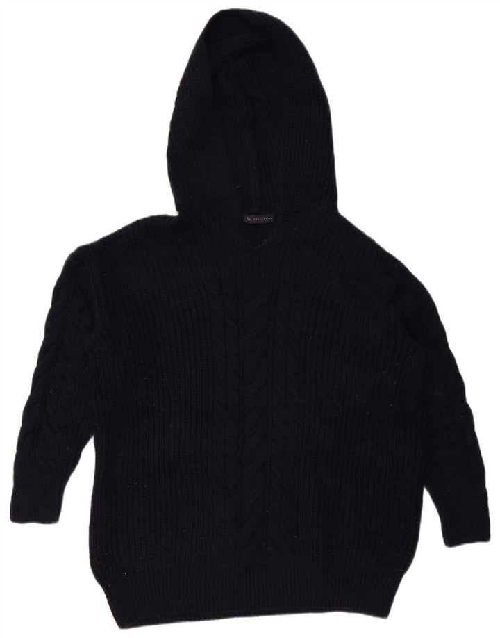 Marks & Spencer Damen-Übergröße-Pullover, Gr. 14, mittleres Marineblau