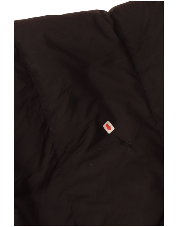 CIESSE PIUMINI Wattierter Damenmantel mit Kapuze IT 42 Mittelschwarzes Polyester