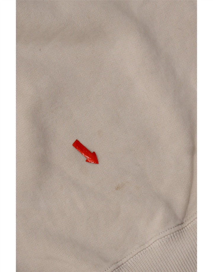 Polo Ralph Lauren Damen Grafik-Sweatshirt-Pullover UK 14 Mittelgrau