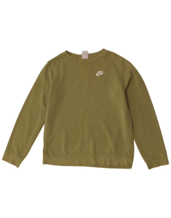 Nike Jungen Sweatshirt Pullover 13–14 Jahre XL Khaki Baumwolle