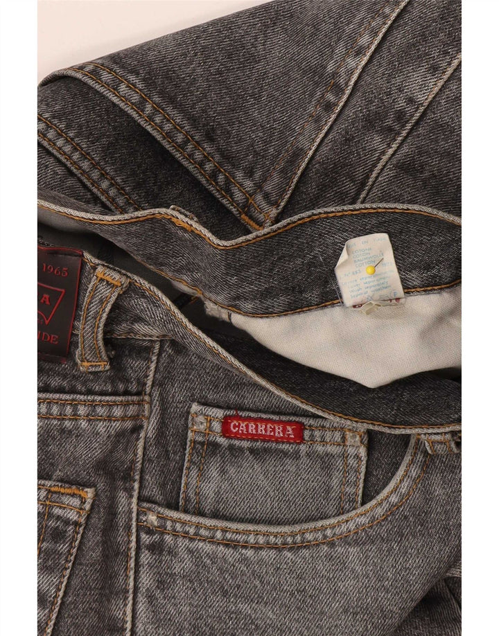 Carrera Herren Straight Jeans W30 L28 Graue Baumwolle