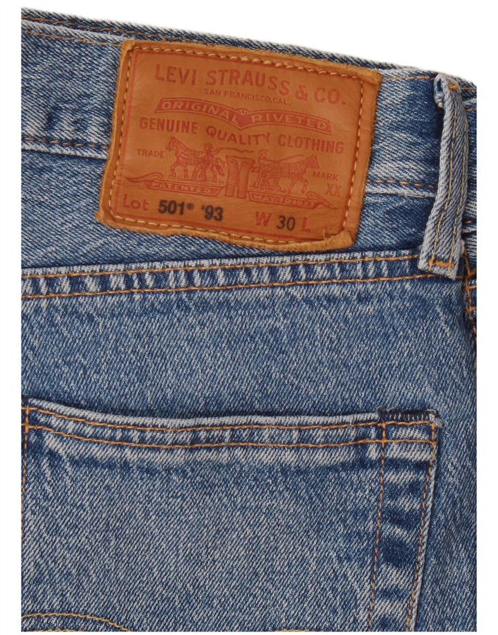 Levi's Herren 501 Denim Shorts W30 mittelblaue Baumwolle