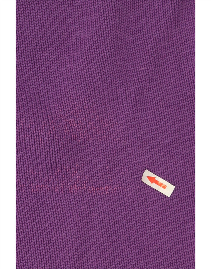 Zara Herren-Pullover mit V-Ausschnitt, Größe L, Lila