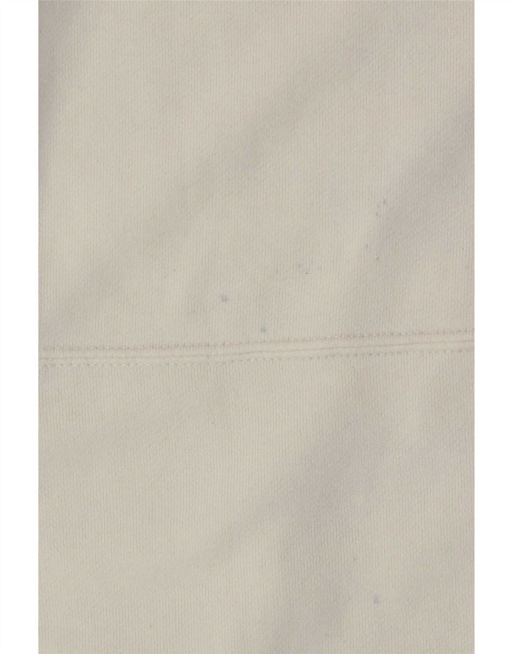 Nike Damen-Sweatshirt mit Grafik, UK 10, Größe S, Weiß, Farbblock