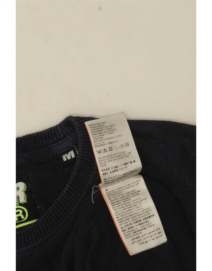 Superdry Herren Grafik-T-Shirt-Oberteil aus Baumwolle in mittlerem Marineblau