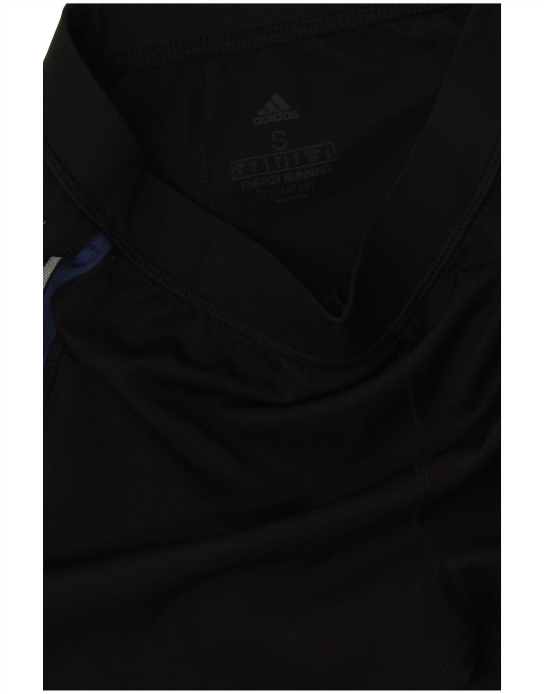 ADIDAS Damen Climacool Leggings UK 10 Small Schwarz