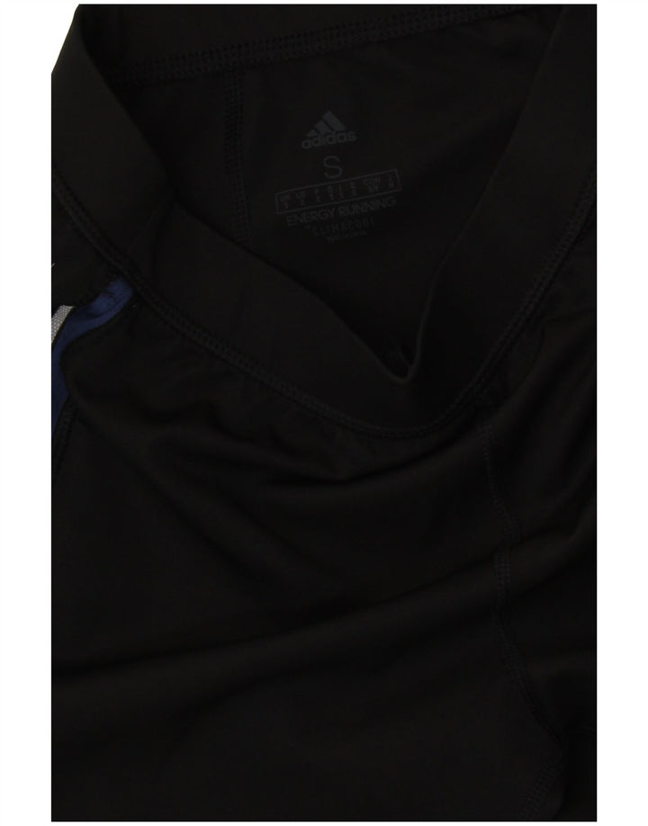 ADIDAS Damen Climacool Leggings UK 10 Small Schwarz