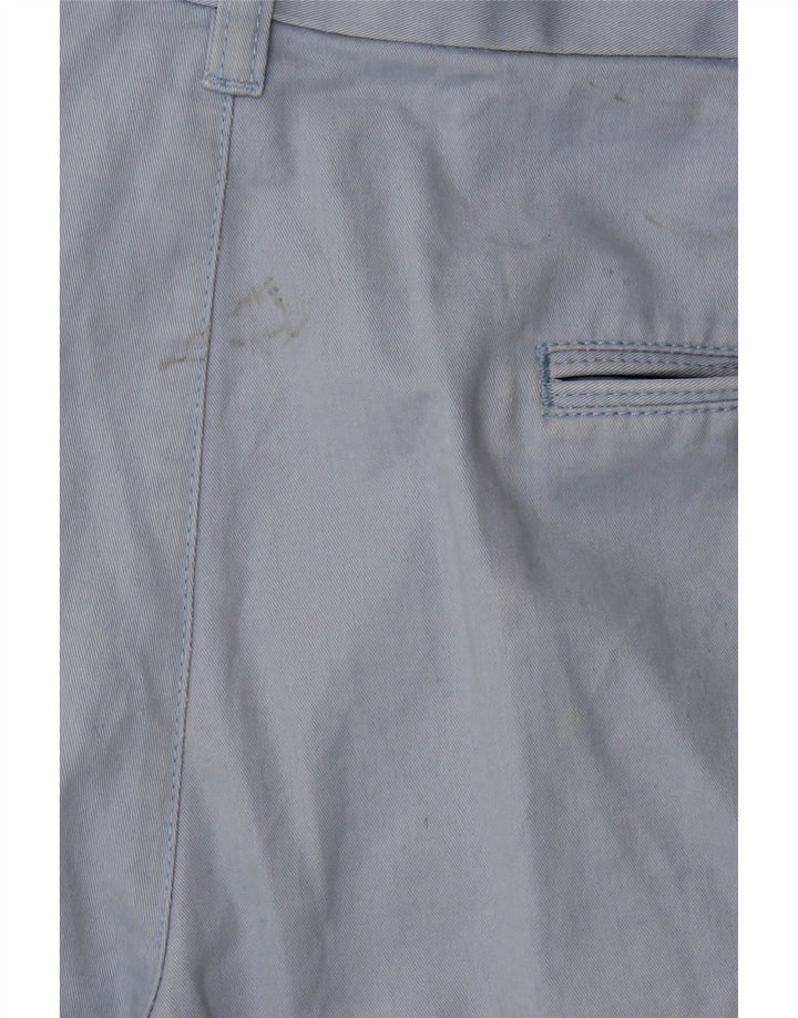 MARKS & SPENCER Herren Blue Harbor Chino Shorts W36 Große blaue Baumwolle