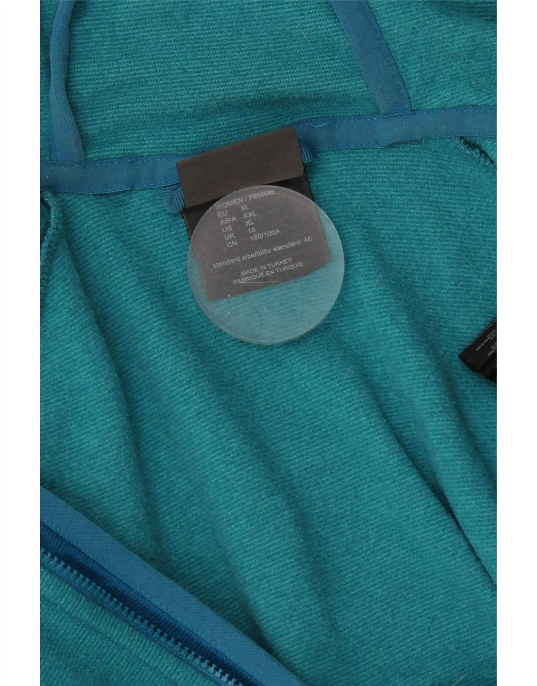 Jack Wolfskin Damen-Trainingsanzug mit Kapuze, Top-Jacke, UK 18, XL, Blau, Polyester