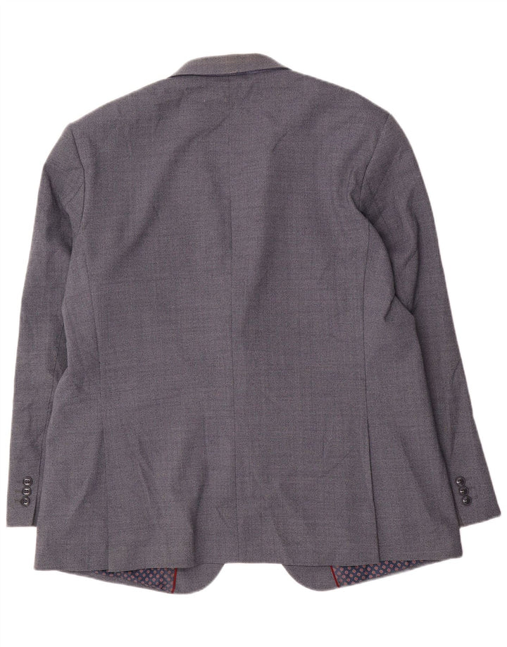 Marks & Spencer Herren-Blazer mit 2 Knöpfen, reguläre Passform, UK 46, XL, Marineblau