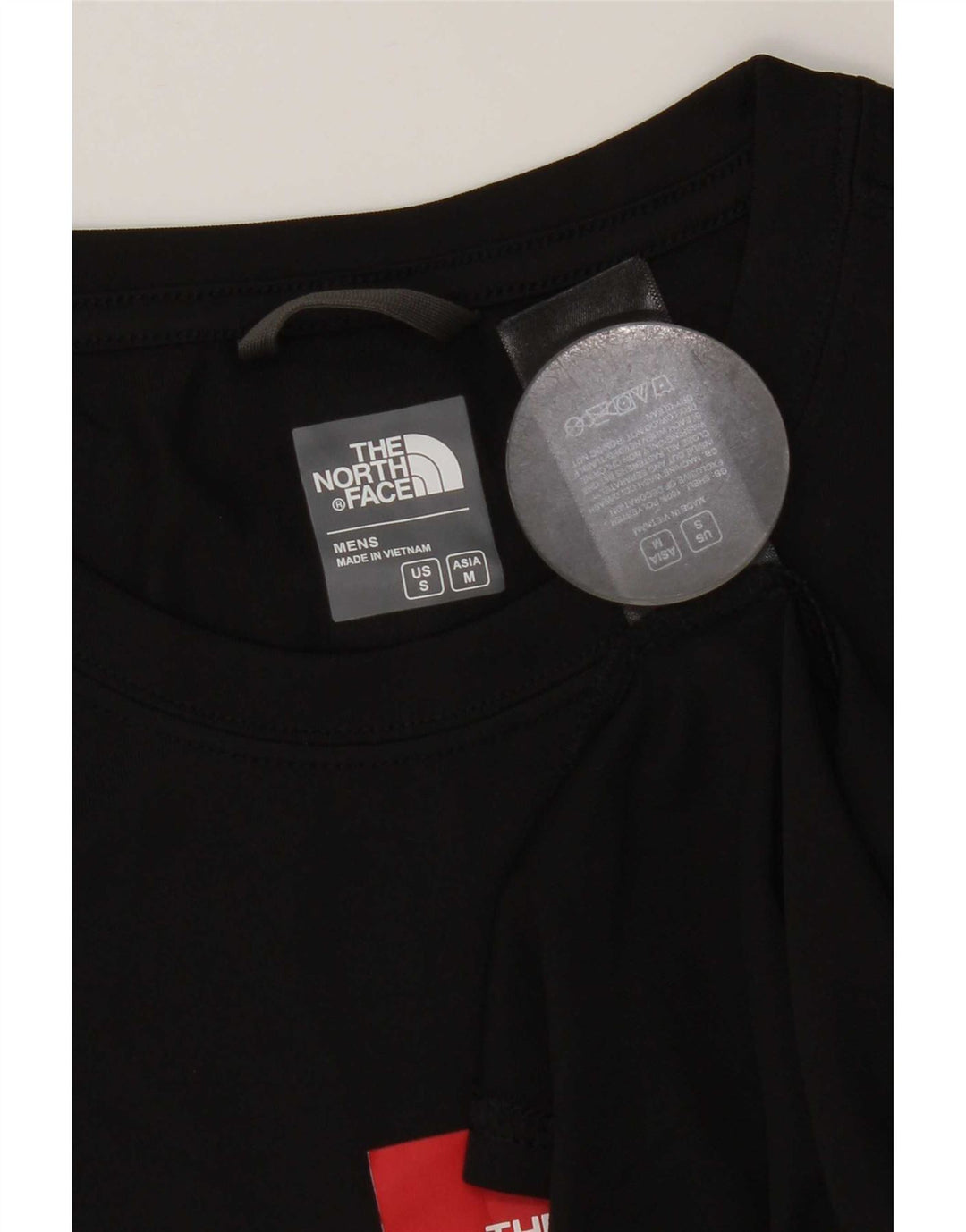 The North Face Herren-T-Shirt mit Grafik, Größe S, Schwarz, Polyester