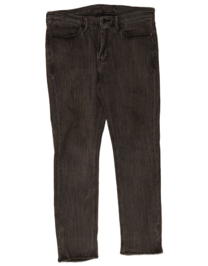 Levi's Herren Slim Jeans W32 L30 Graue Baumwolle