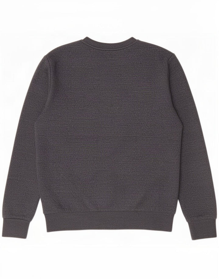 Jack & Jones Herren-Sweatshirt-Pullover aus mittelgrauem Polyester