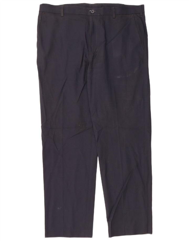 IZOD Gerade Chino-Hose für Herren, W38, L32, Marineblau, Polyester