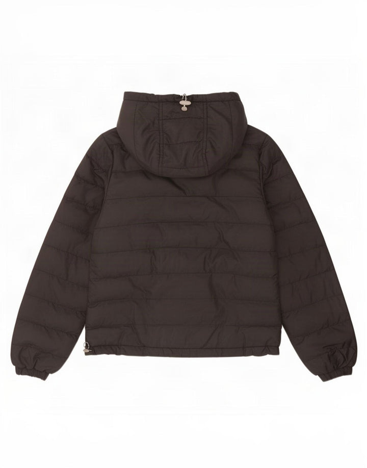 Levi's Damen-Jacke mit Kapuze, gepolstert, UK 6, XS, Schwarz, Polyester