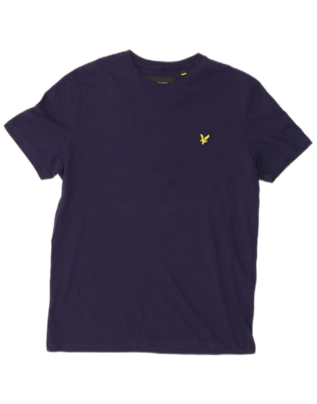 Lyle & Scott Herren T-Shirt Top Small Marineblau Baumwolle
