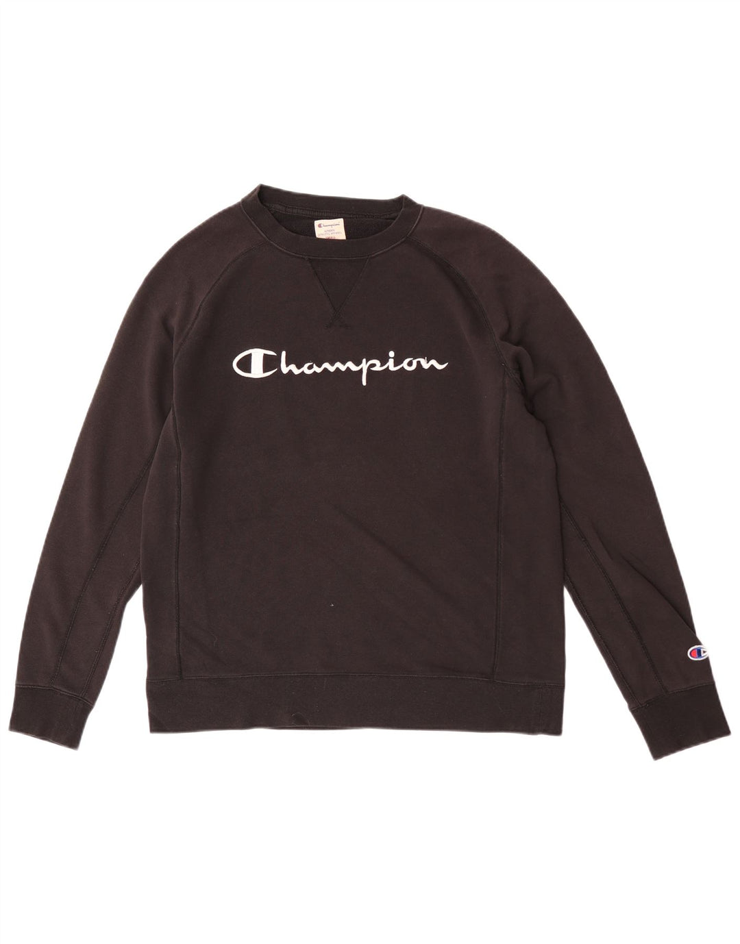 Champion Herren-Sweatshirt mit Grafik, Größe S, Schwarz