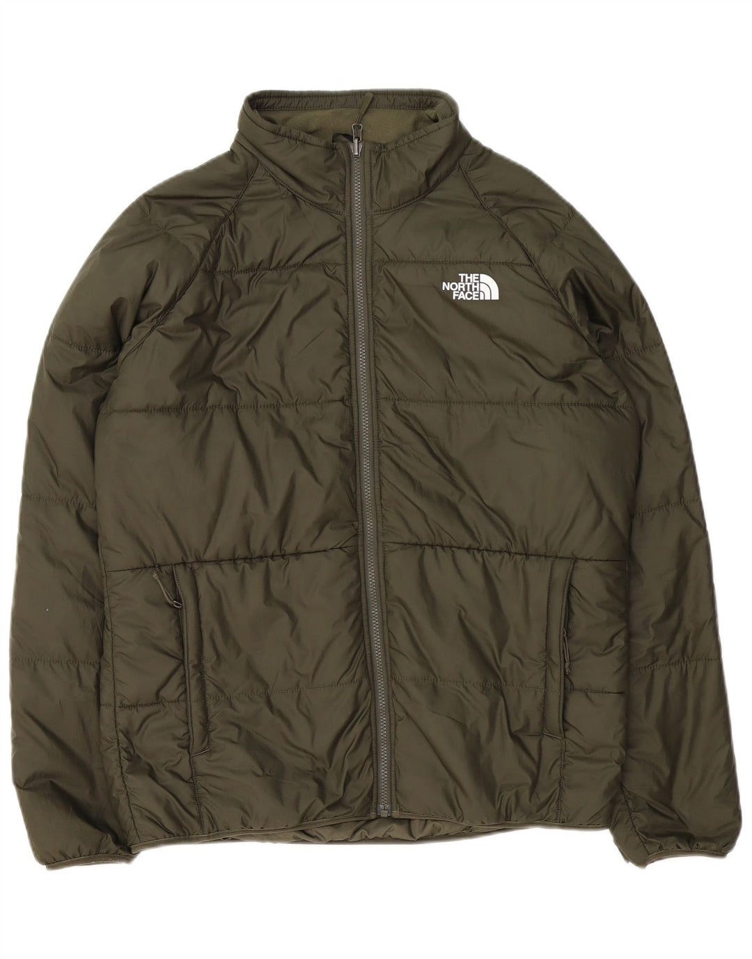 The North Face Herren Graphic Liner Wattierte Jacke UK 40 Large Grün Polyester