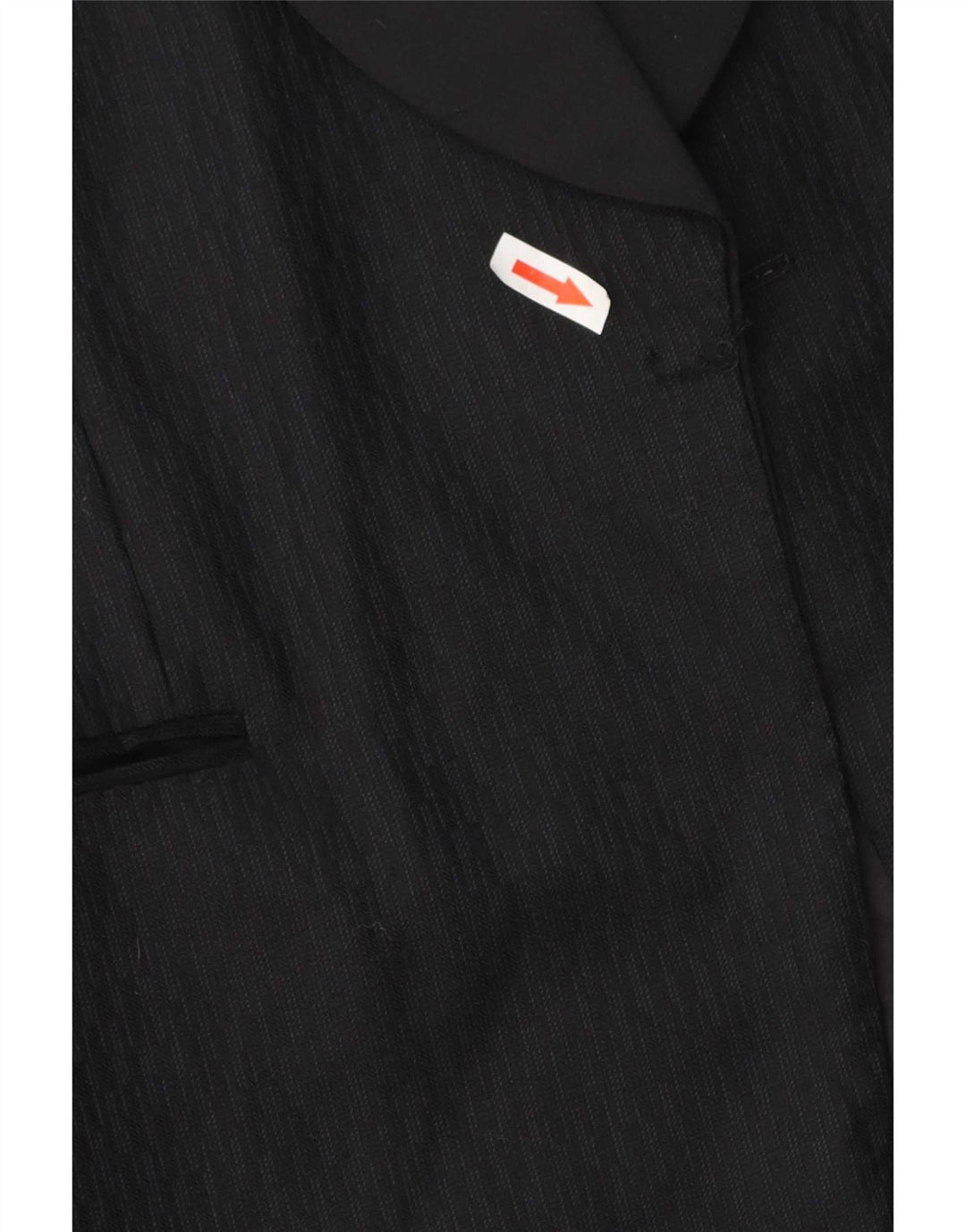 Vintage Herren offene Blazerjacke UK 40 Large Schwarz