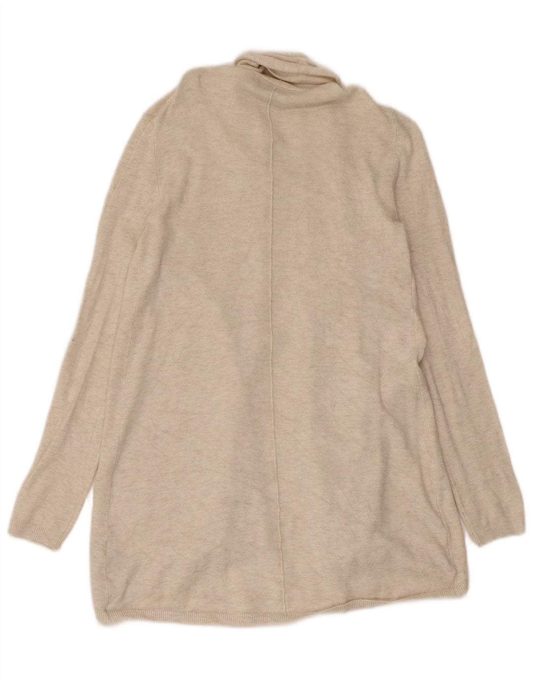 Offener Cardigan für Damen von Zara, Gr. 8, Beige, Viskose