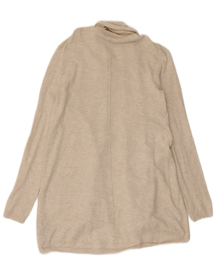 Offener Cardigan für Damen von Zara, Gr. 8, Beige, Viskose