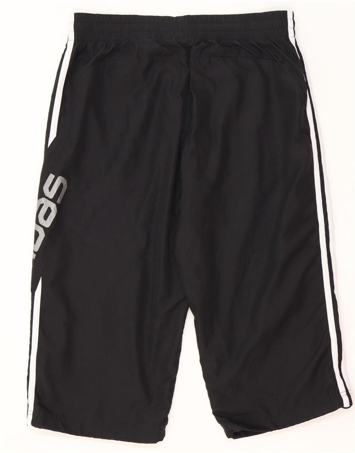 Adidas Herren Graphic Bermuda Sport Shorts Medium Schwarz Polyester