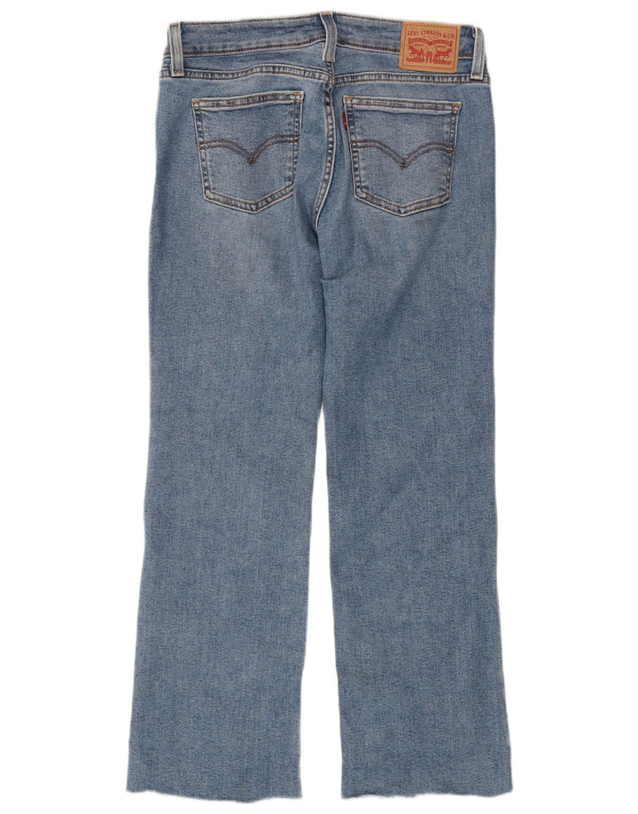 Levi's Damen Super Low Bootcut Jeans W28 L30 Blaue Baumwolle